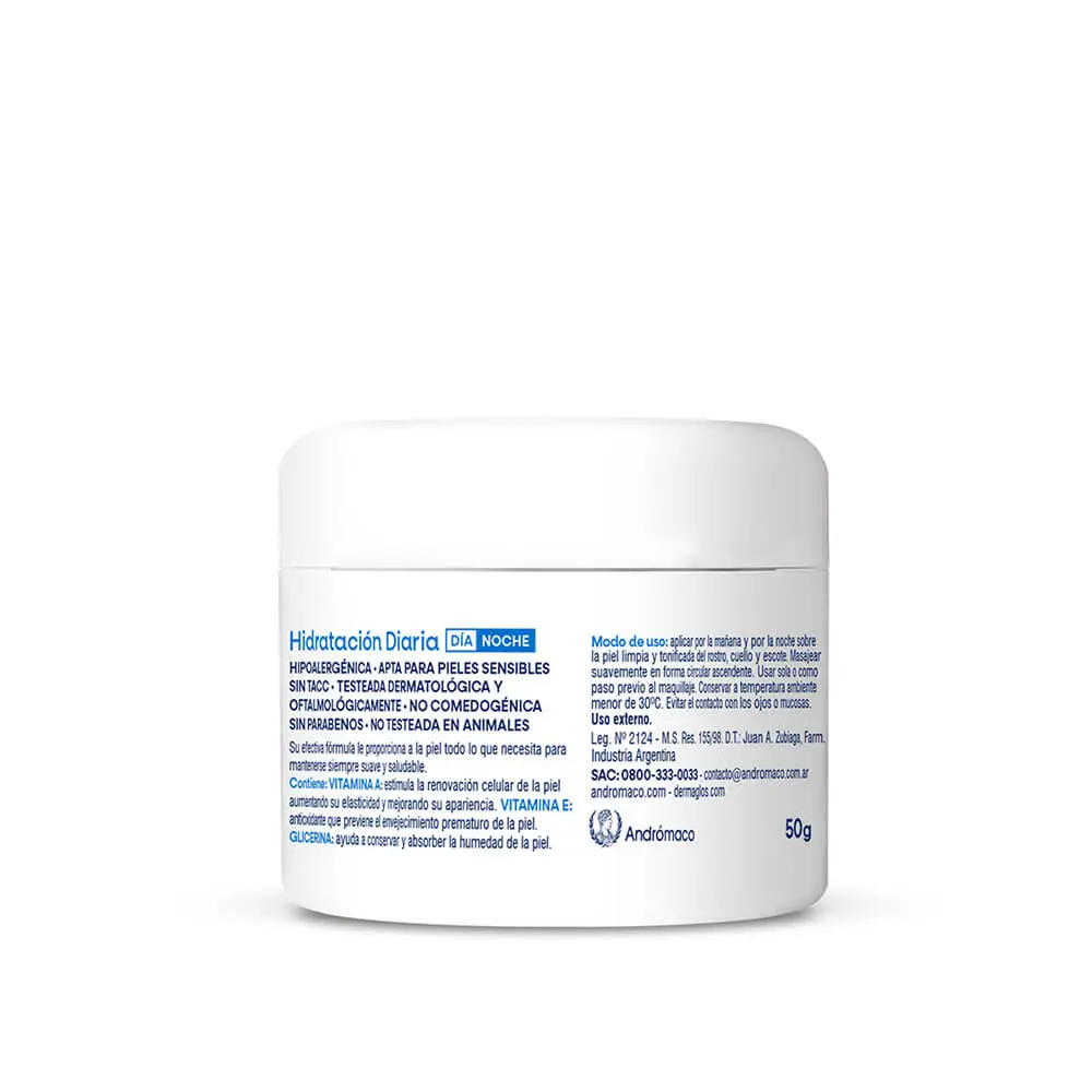 DERMAGLOS FACIAL CREMA X50 HIDRATACIÓN DIARIA