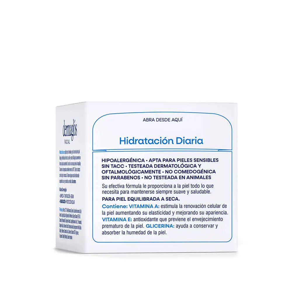 DERMAGLOS FACIAL CREMA X50 HIDRATACIÓN DIARIA
