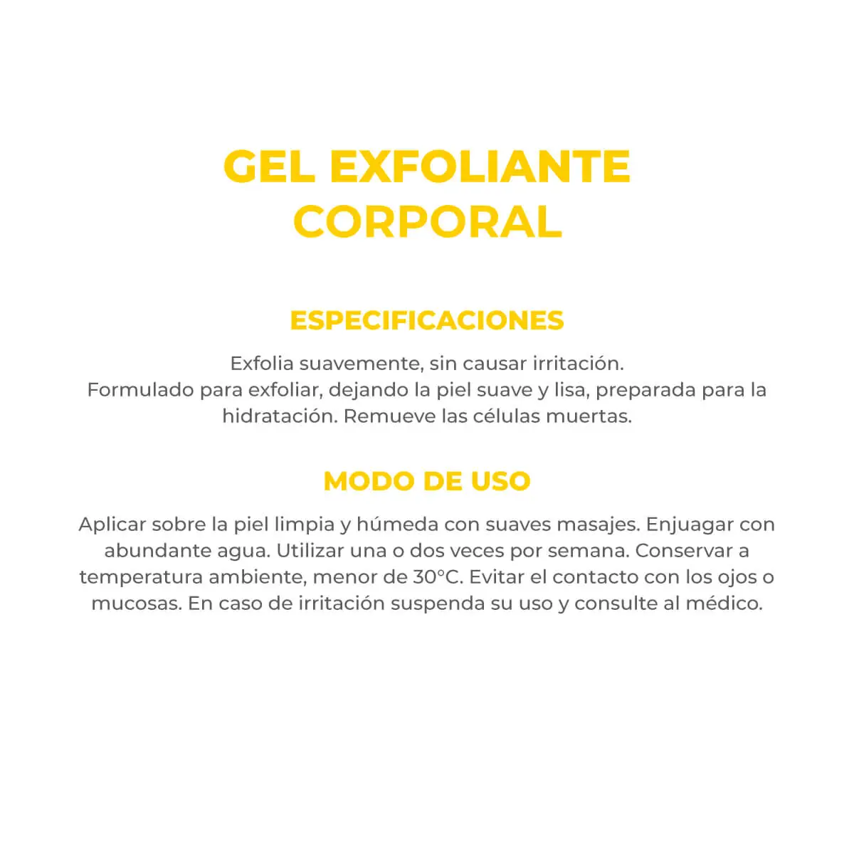 DERMAGLOS GEL EXFOLIANTE X200G
