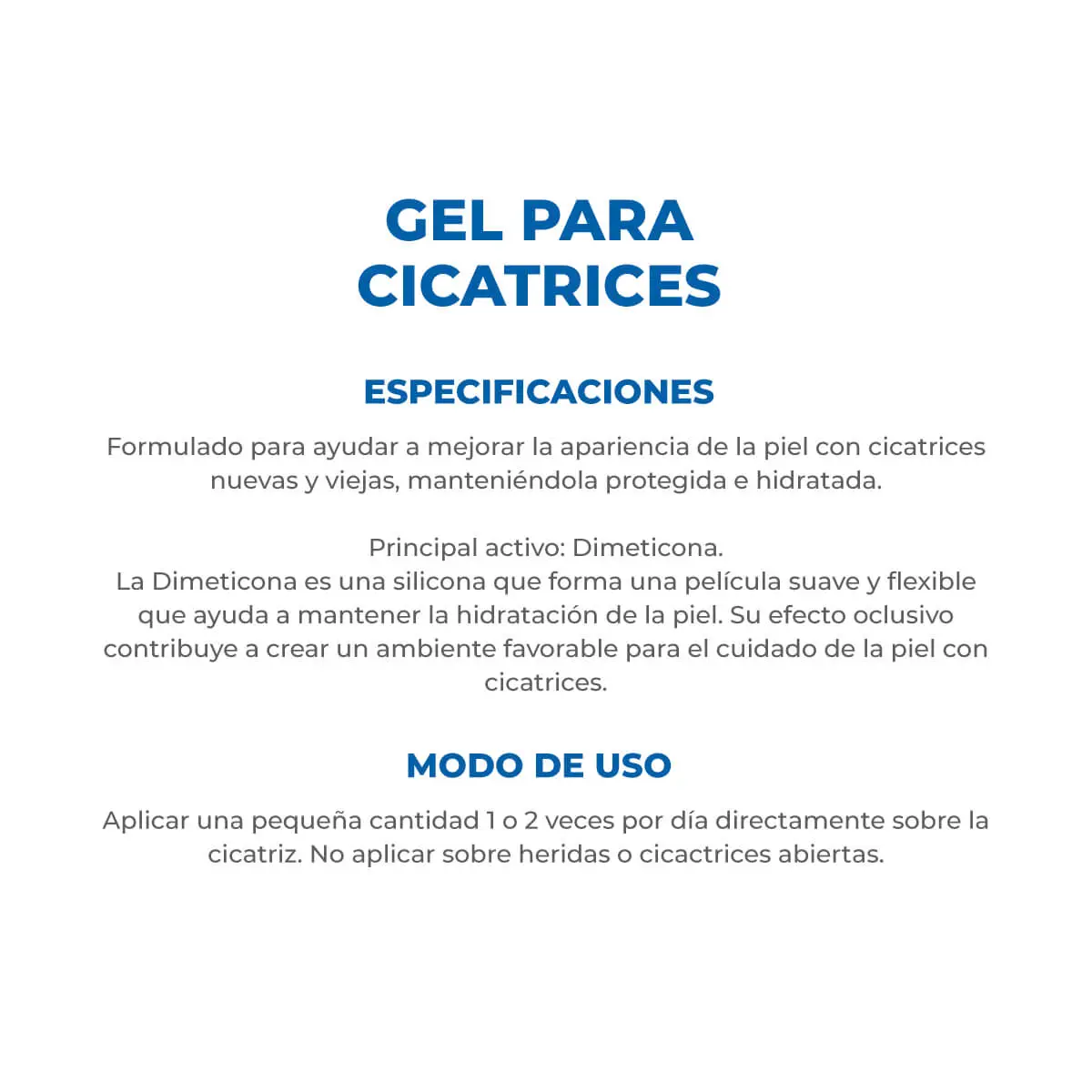 DERMAGLOS GEL PARA CICATRICES X30 