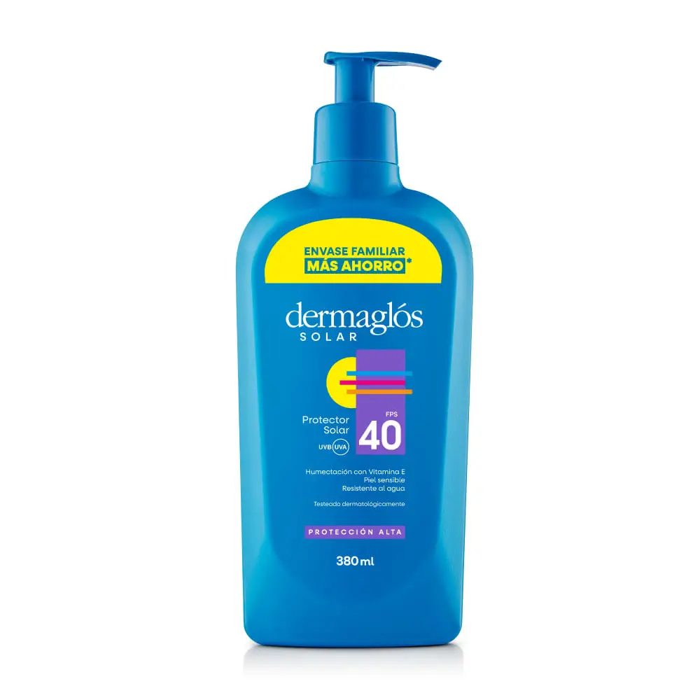 DERMAGLOS SOLAR F40 EMULSIÓN X380 ML