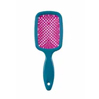 DOMPEL CEPILLO FAVO CUADRADO VERDE Y PINK