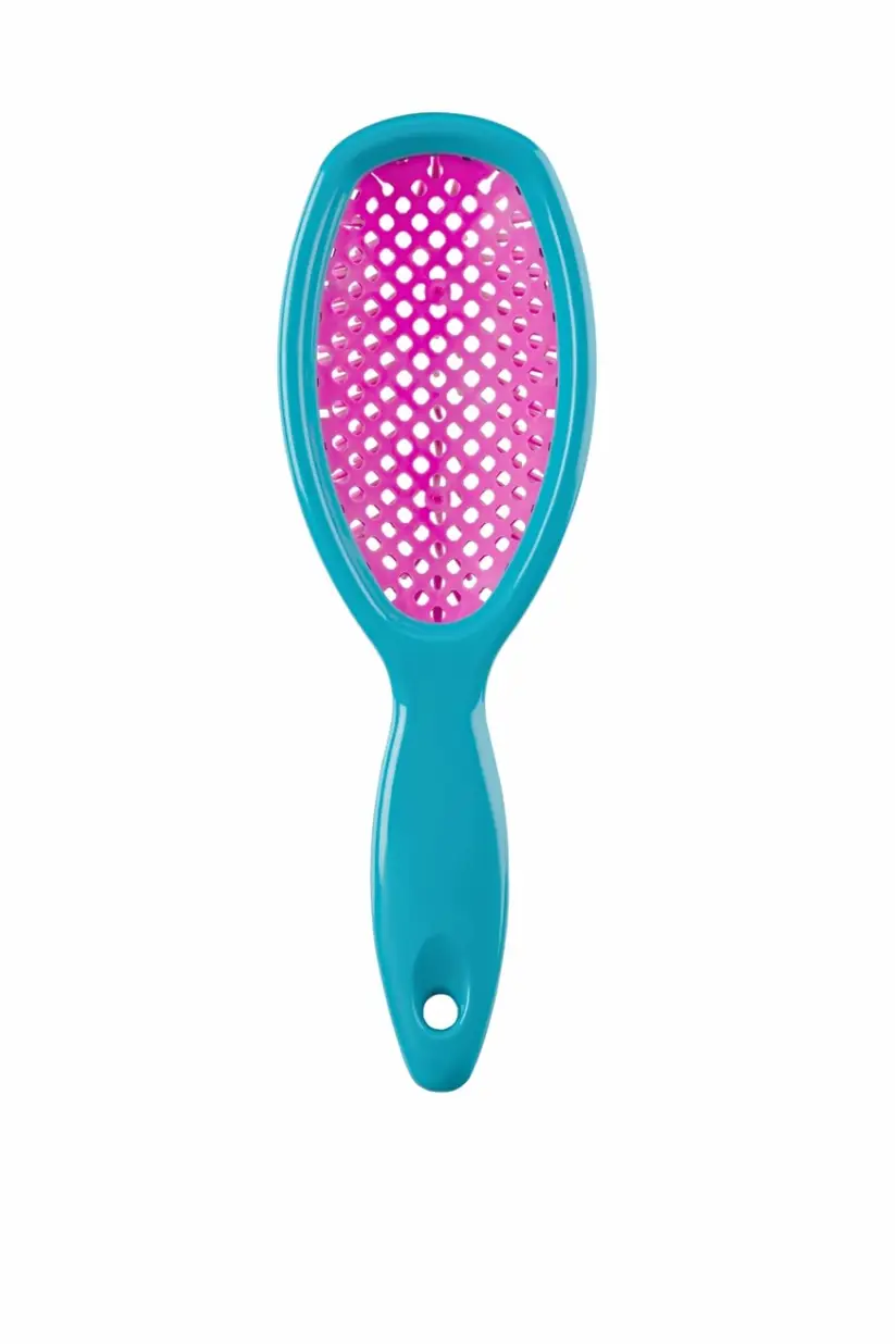 DOMPEL CEPILLO FAVO FUCSIA Y VIOLETA