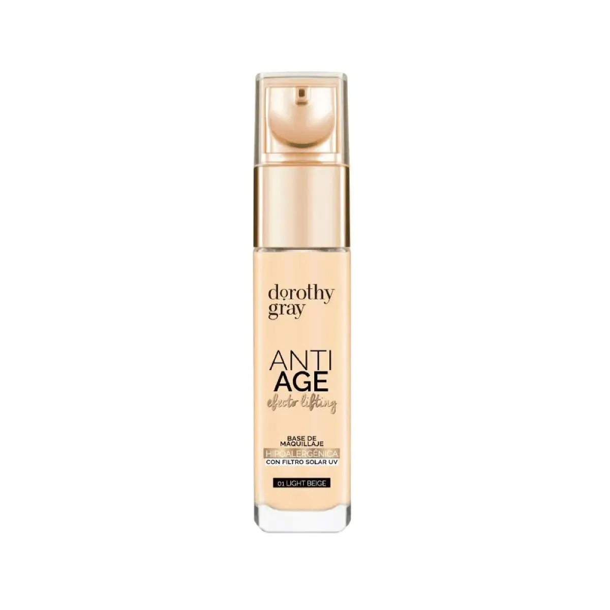 DOROTHY GRAY BASE MAQUILLAJE ANTIAGE 00 SOFT BEIGE