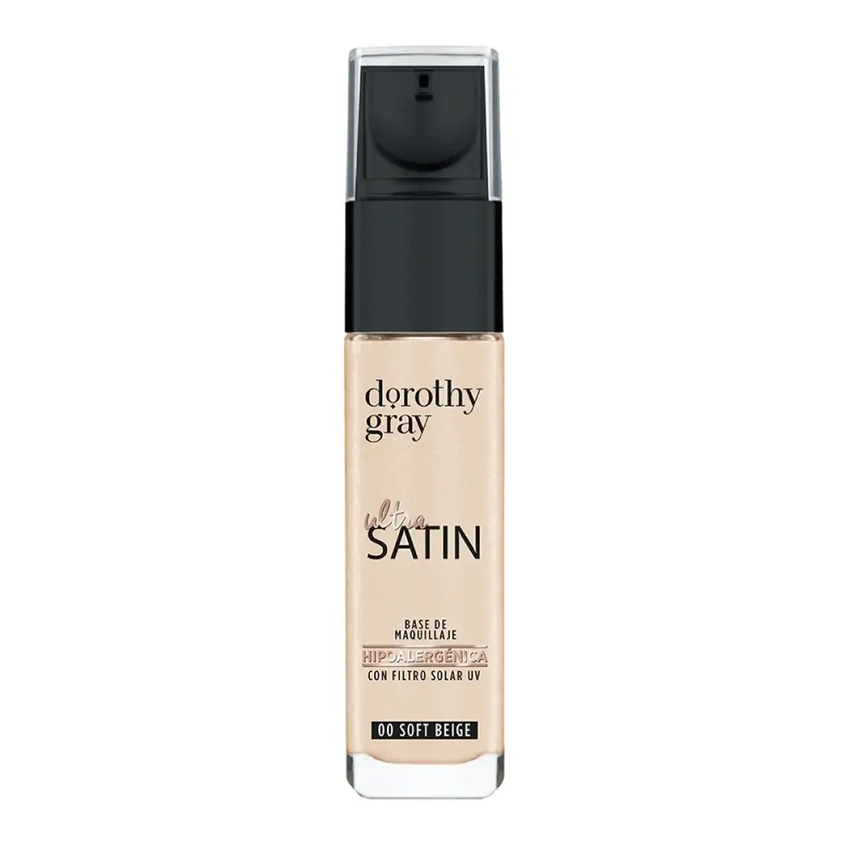 DOROTHY GRAY BASE MAQUILLAJE SATÍN 00 SOFT BEIGE