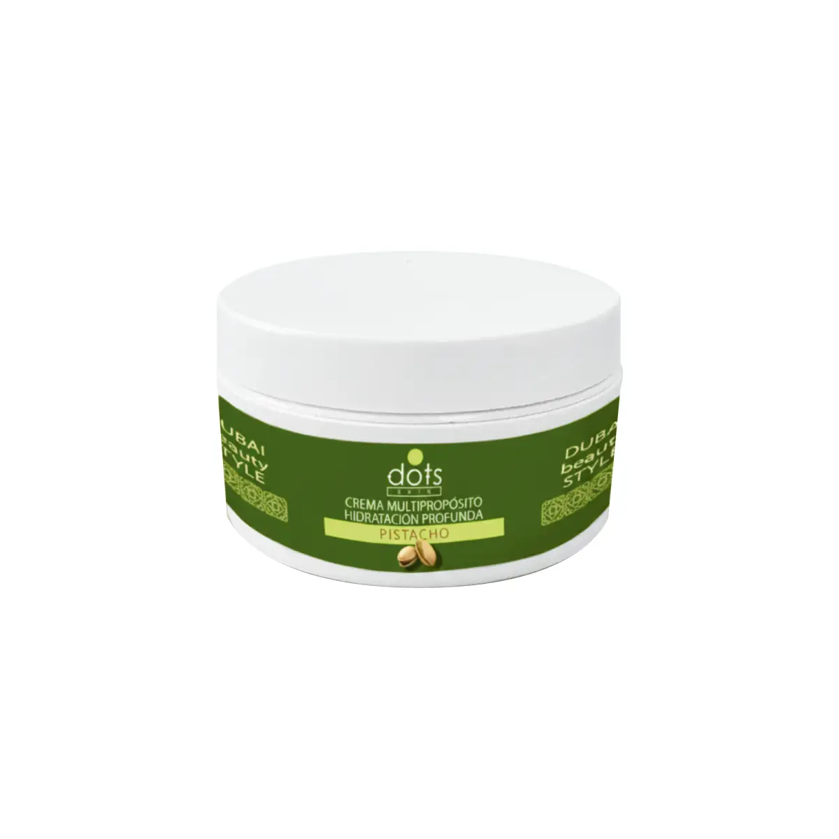 DOTS CREMA HIDRATANTE PISTACHO POTE X250