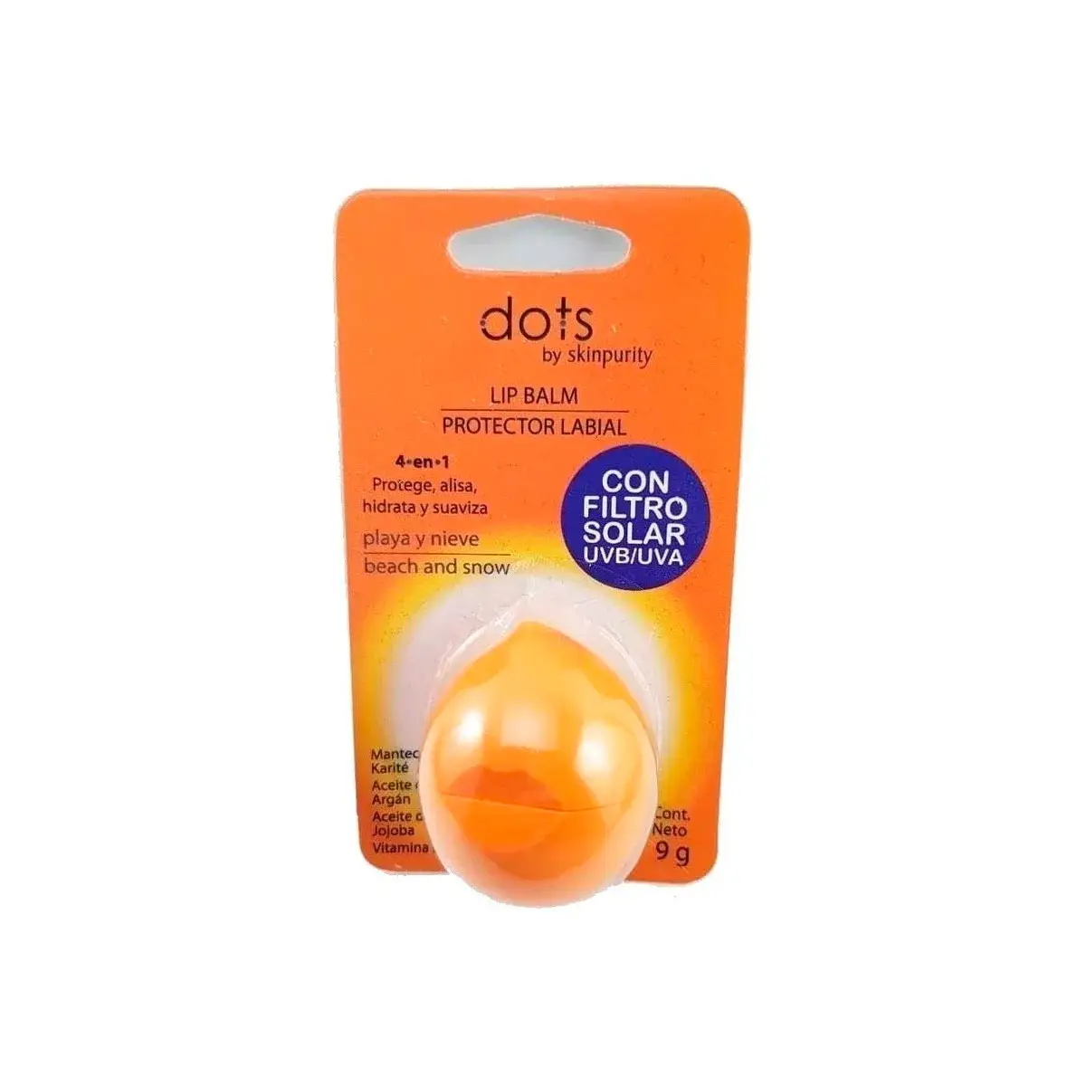 DOTS PROTECTOR LABIAL CON FILTRO SOLAR 