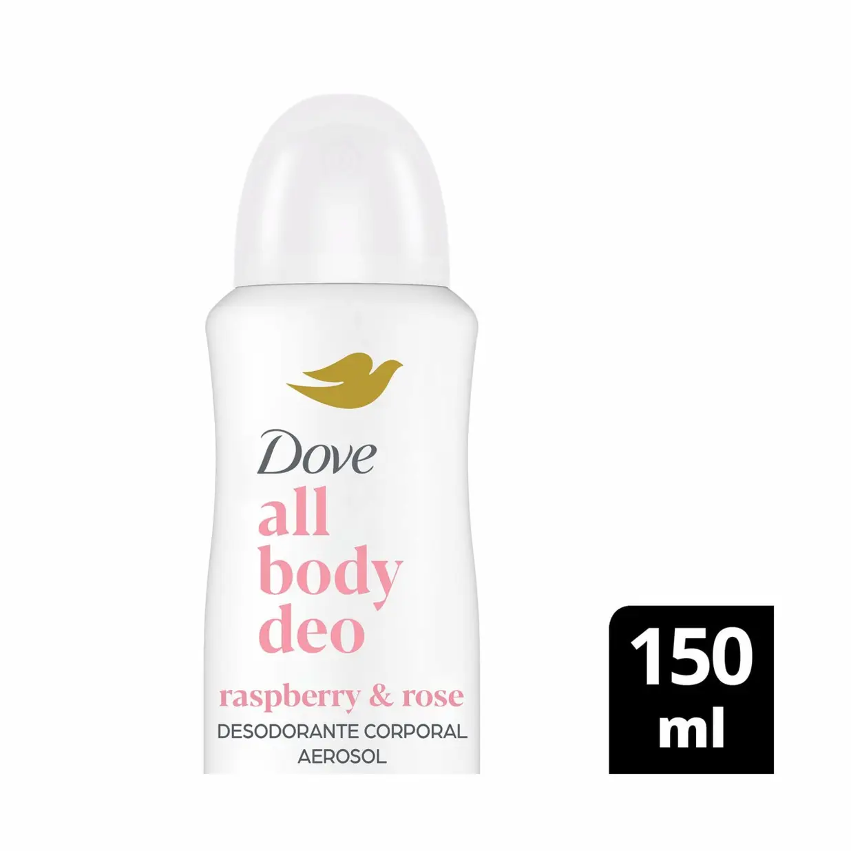 DOVE ALL BODY DEO AERO RASPBERRY X150ML