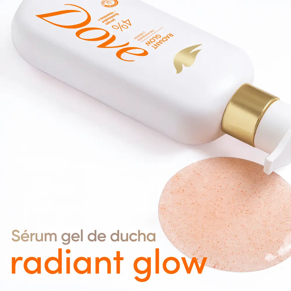 DOVE BODY WASH RADIANT GLOW X300ML