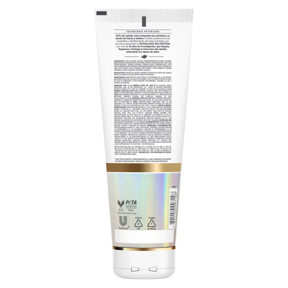 DOVE BOND INTENSIVE REPAIR ACONDICIONADOR X250