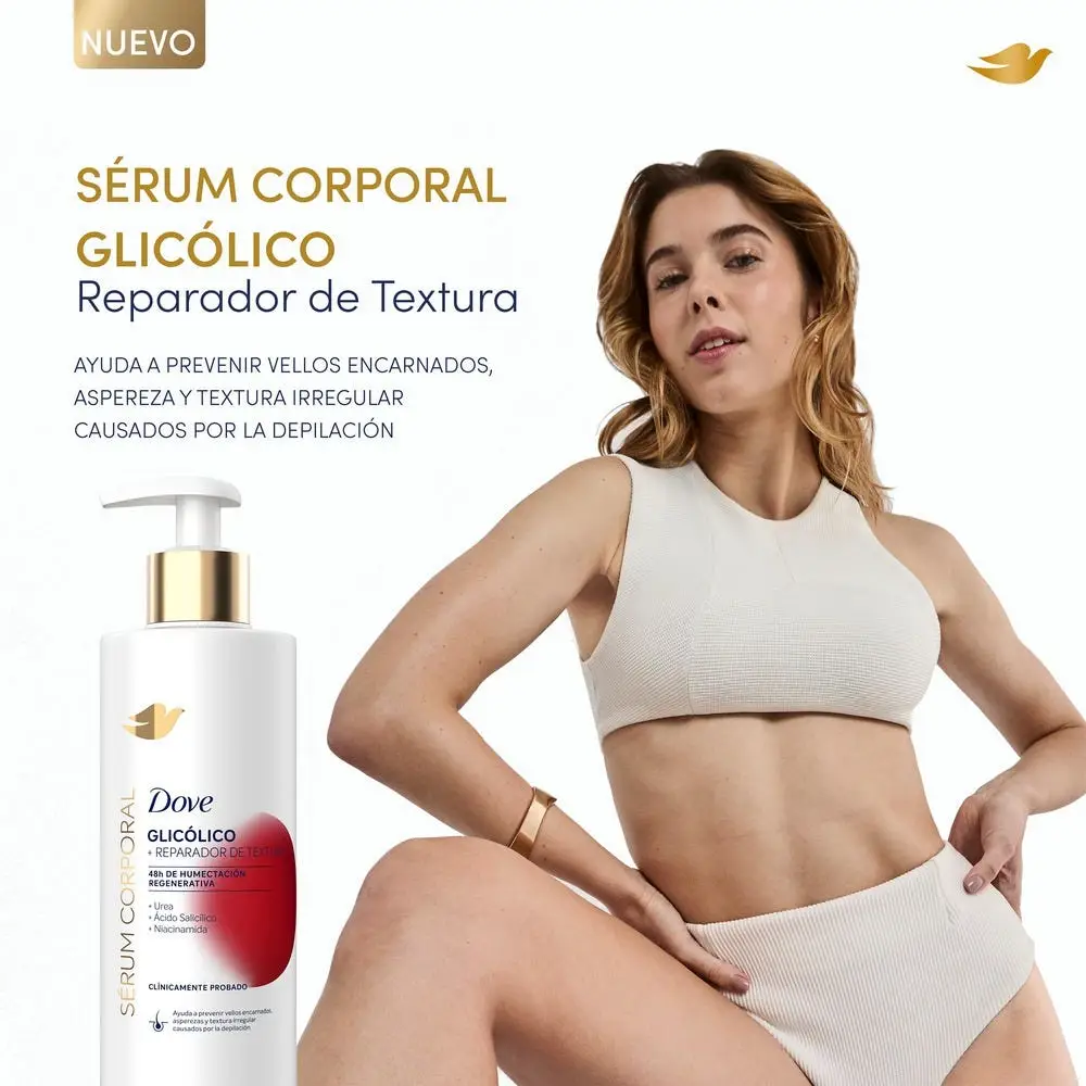 DOVE SERUM CORPORAL GLICOLIC X400 ML 