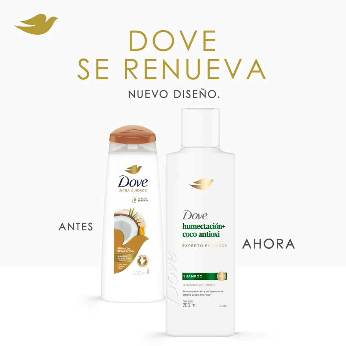 DOVE SHAMPOO RITUAL DE REPARACION COCO X200ML