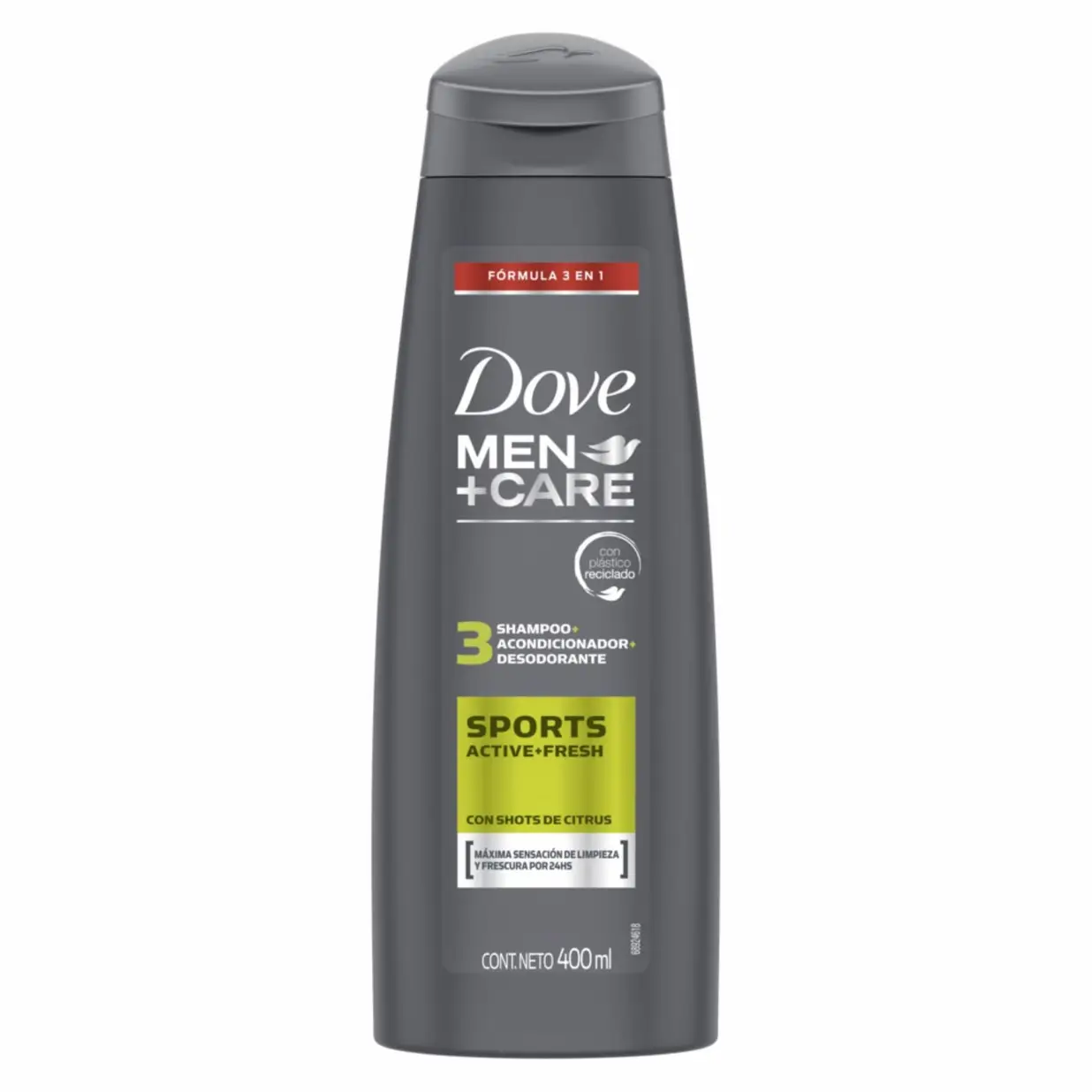 DOVE SHAMPOO X400ML MEN SPORTS ACTIVE FRESH 
