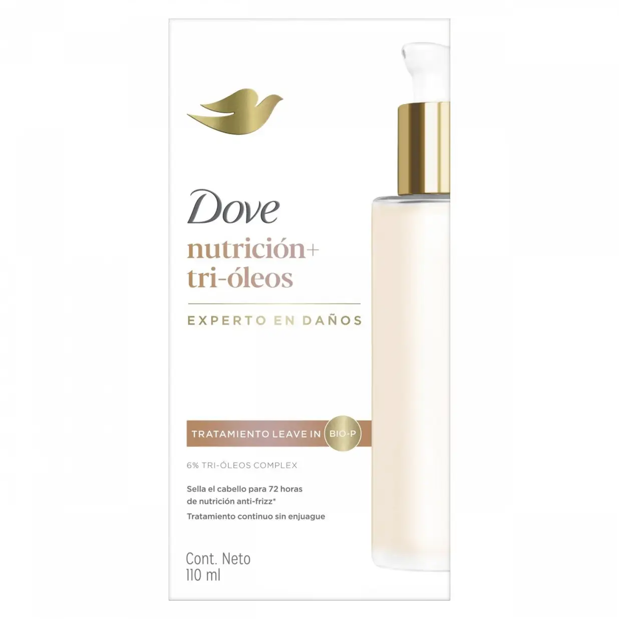 DOVE TRATAMIENTO NUTRICION + TRI-OLEOS X110 