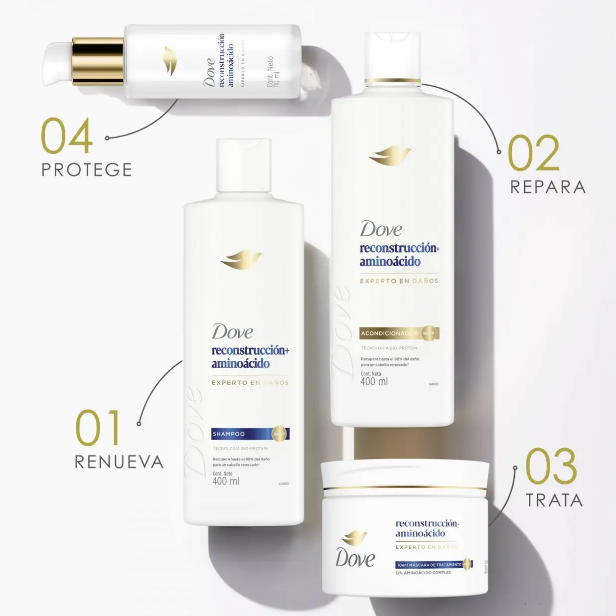 DOVE TRATAMIENTO RECONSTRUCCIÓN ÓLEO X110ML 