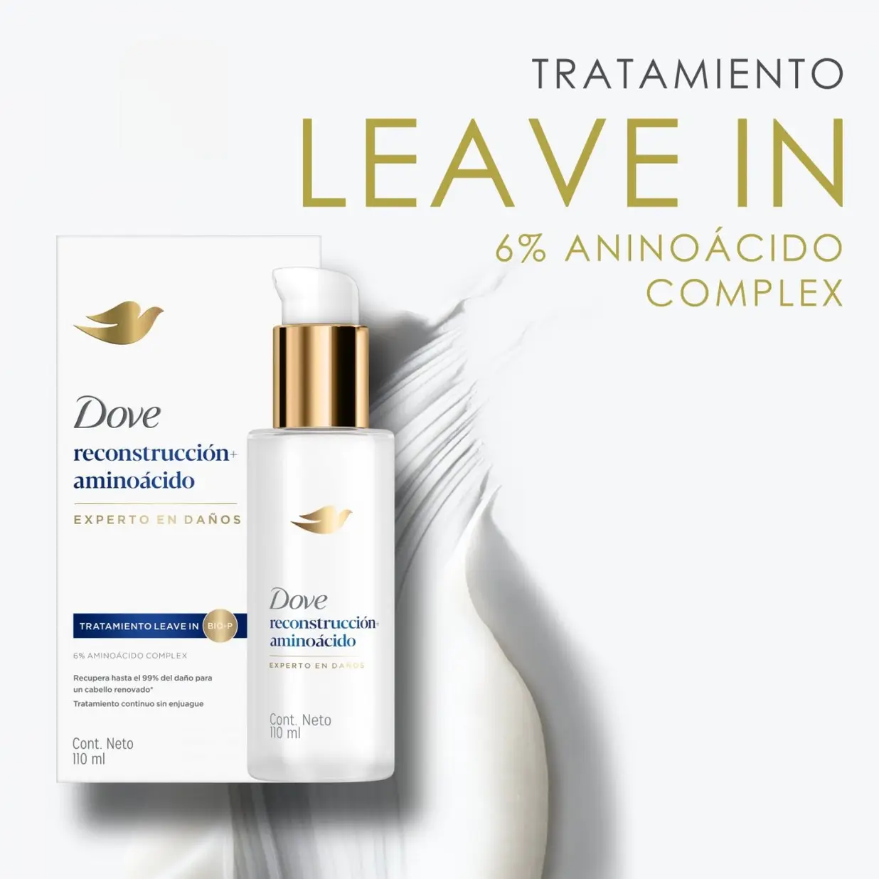 DOVE TRATAMIENTO RECONSTRUCCIÓN ÓLEO X110ML 