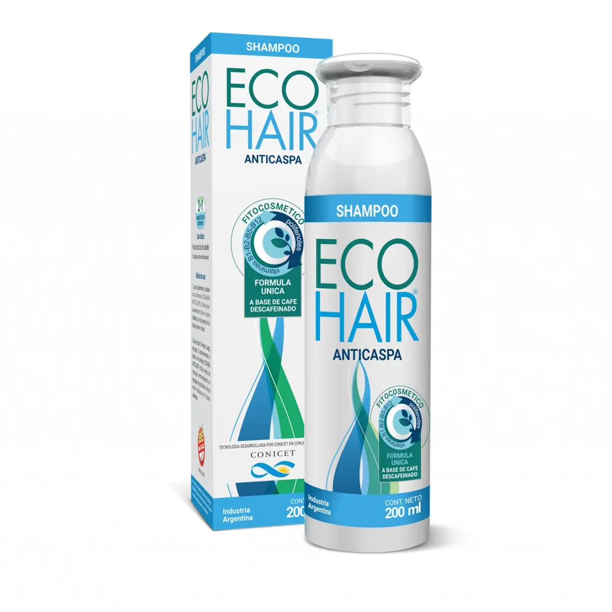 ECOHAIR SHAMPOO ANTICASPA X200 