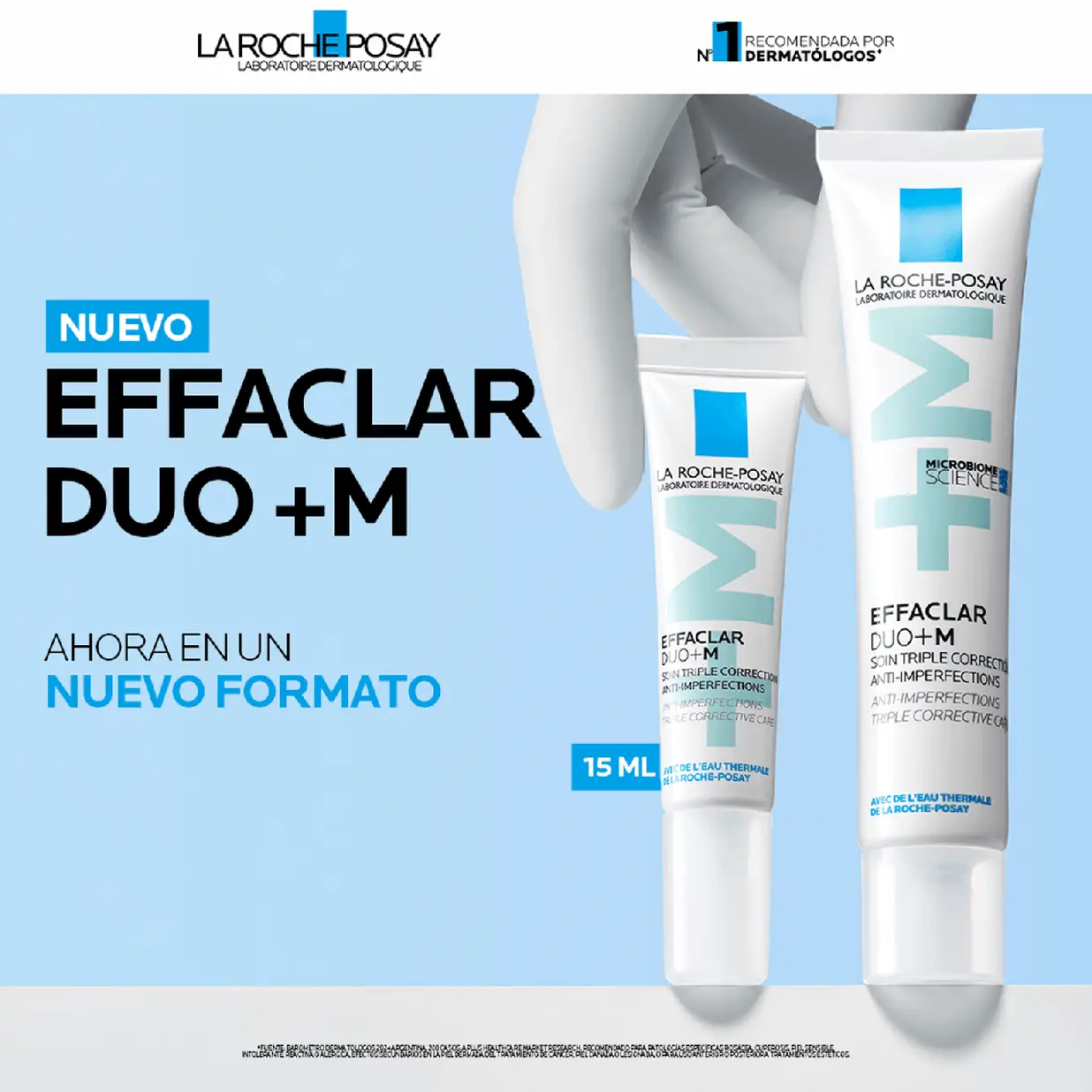EFFACLAR DUO +M X15ML 
