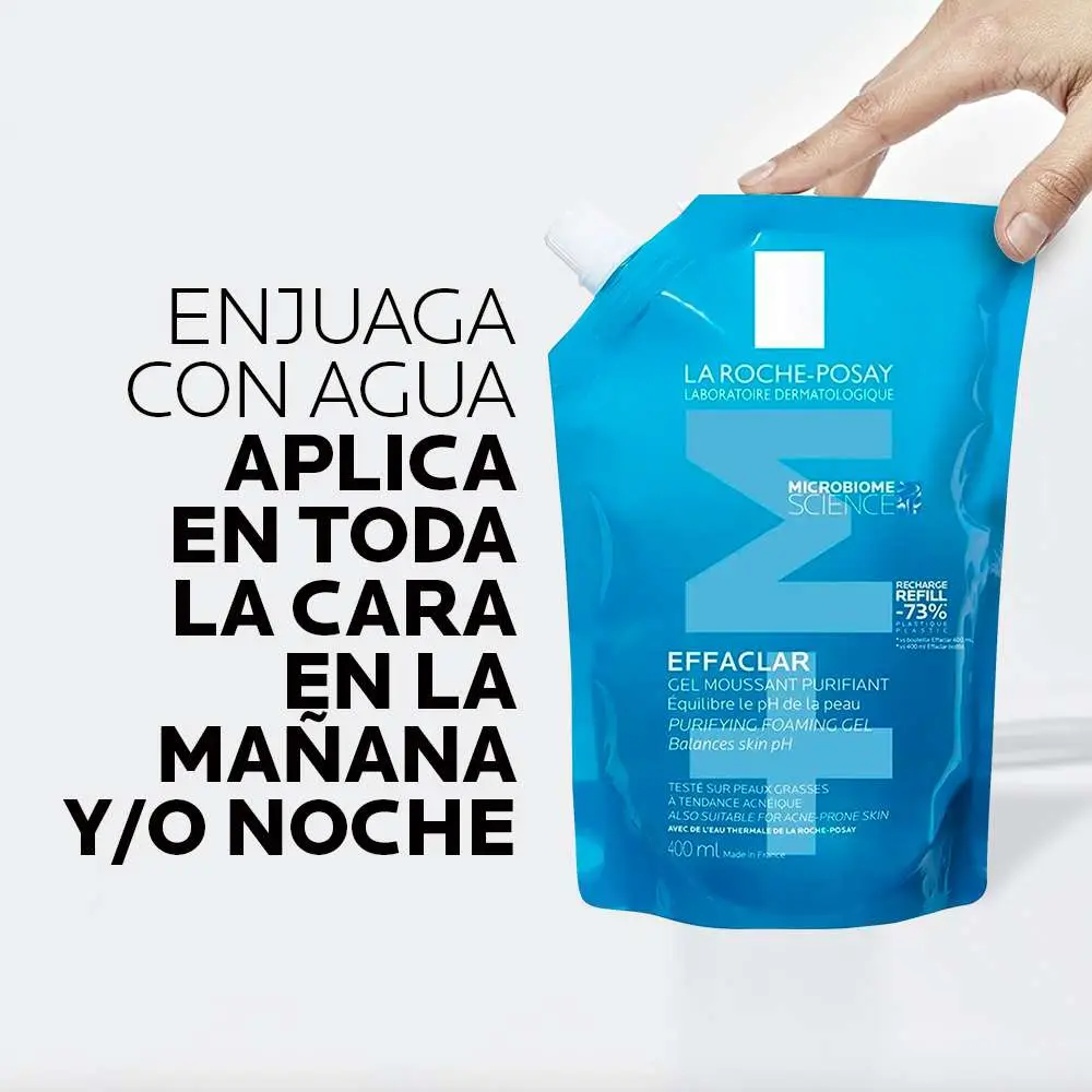 EFFACLAR GEL PURIFICANTE REFILL X400ML