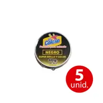 EL COLOSO POMADA NEGRA X40G COMBO X5