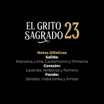 EL GRITO SAGRADO PERFUME 23 X50ML 