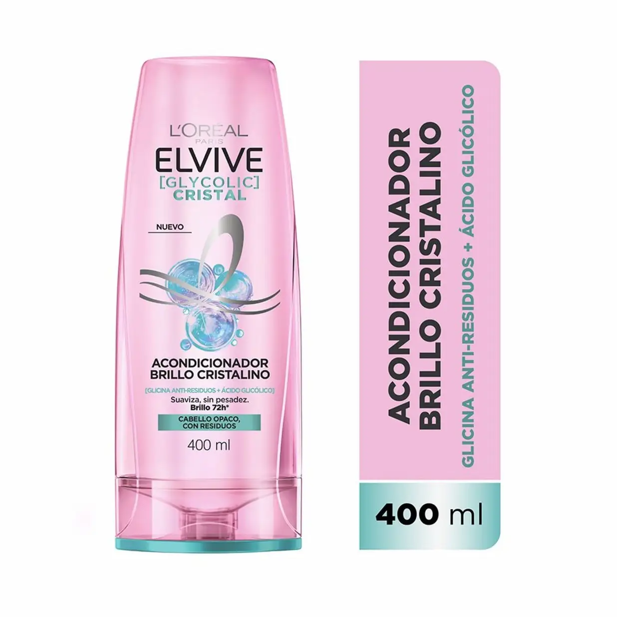 ELVIVE GLYCOLIC CRISTAL ACONDICIONADOR X 400 ML