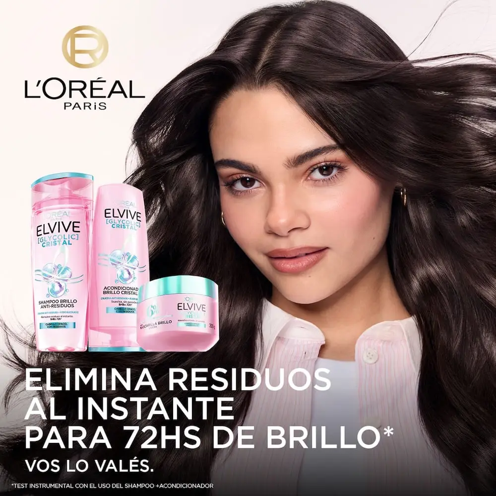ELVIVE SHAMPOO X200 GLYCOLIC CRISTAL 