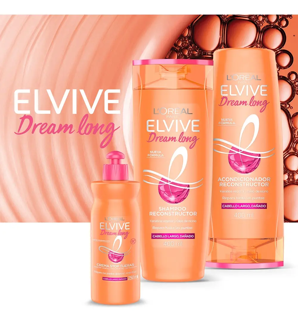 ELVIVE SHAMPOO X 400 ML DREAM LONG 