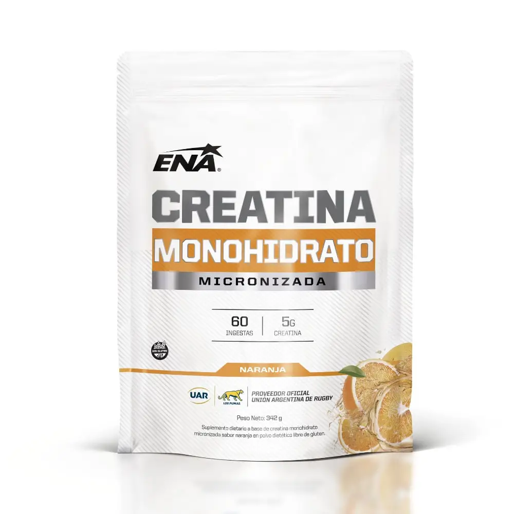 ENA CREATINA MONOHIDRATO X342G NARANJA