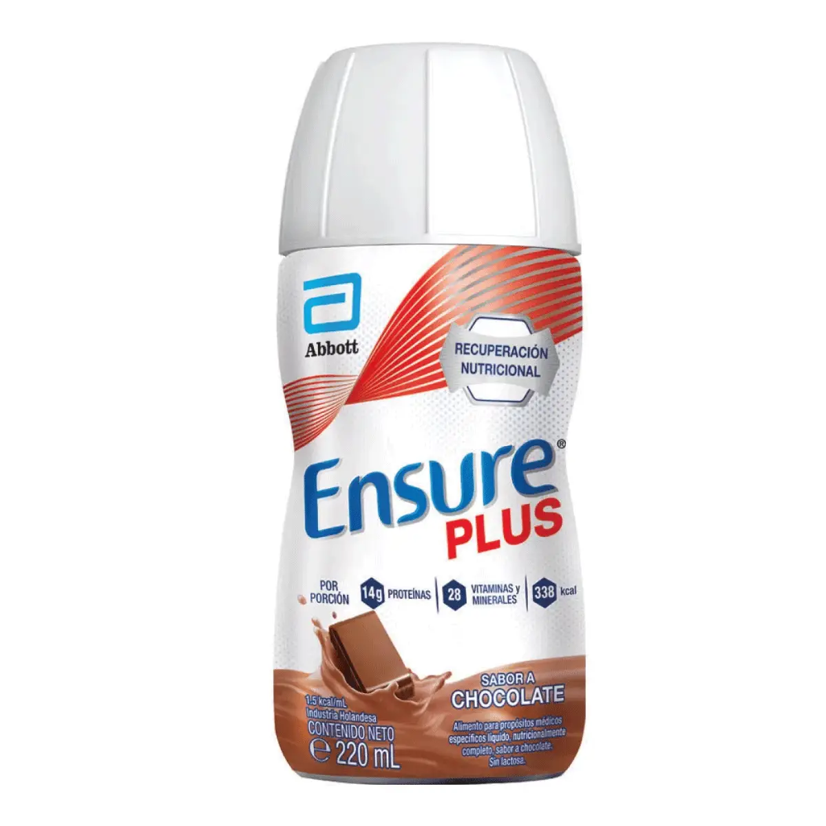 ENSURE PLUS SUPLEMENTO NUTRICIONAL CHOCOLATE X220ML. 