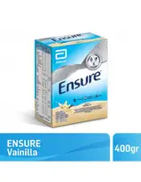 ENSURE SUPLEMENTO DIETARIO EN POLVO VAINILLA X400G.CAJA