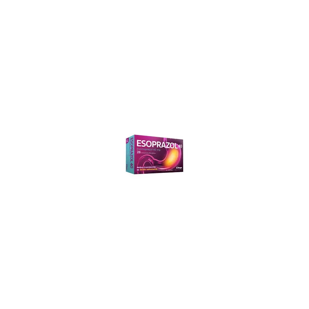 ESOPRAZOL 40 MG BAGO X28 COMPRIMIDOS RECUBIERTOS