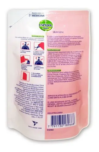 ESPADOL JABÓN LIQUIDO X220 ML DOYPACK SKINCARE