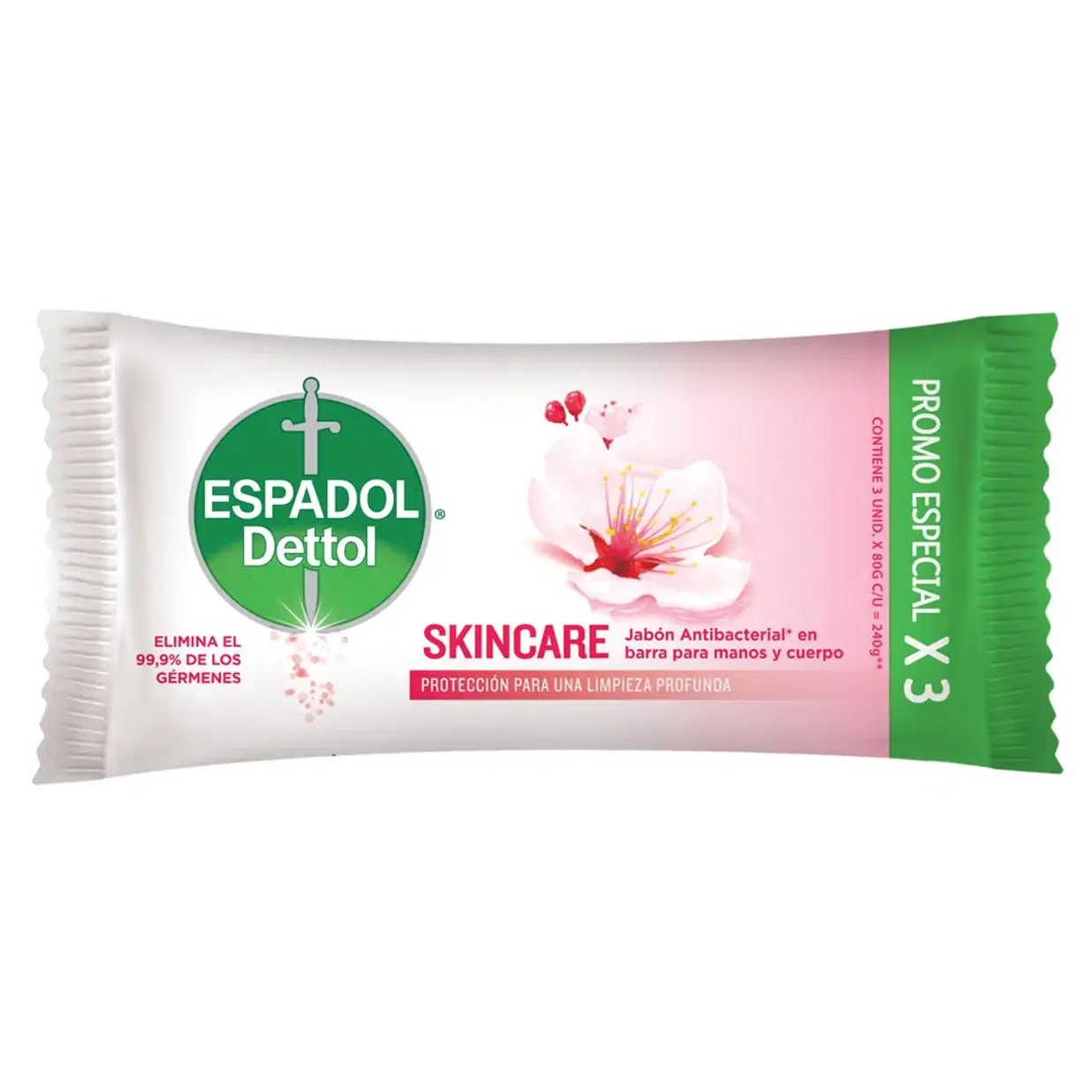 ESPADOL JABON 3X80 GRS SKIN CARE 
