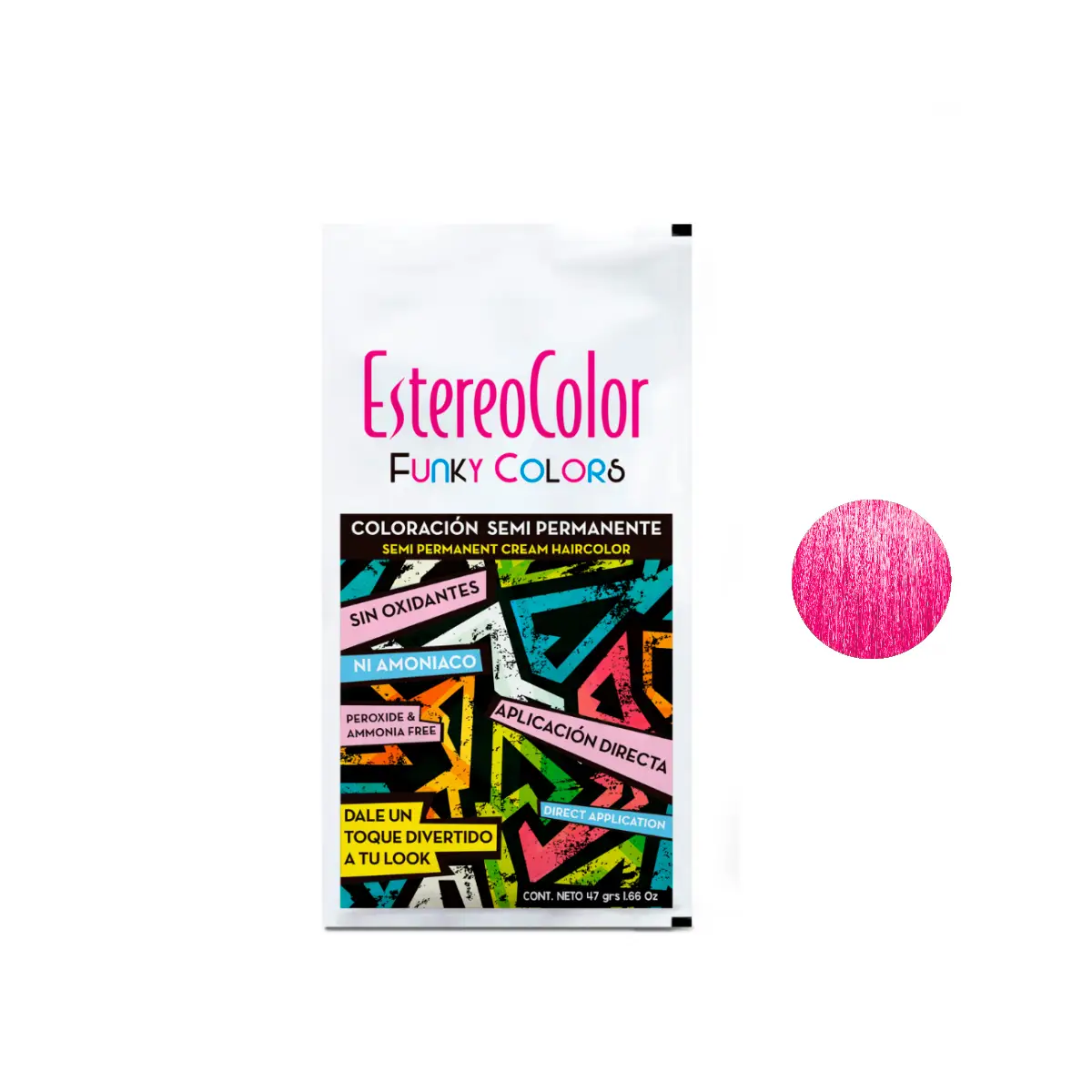 ESTEREOCOLOR SACHET NEON FUCSIA