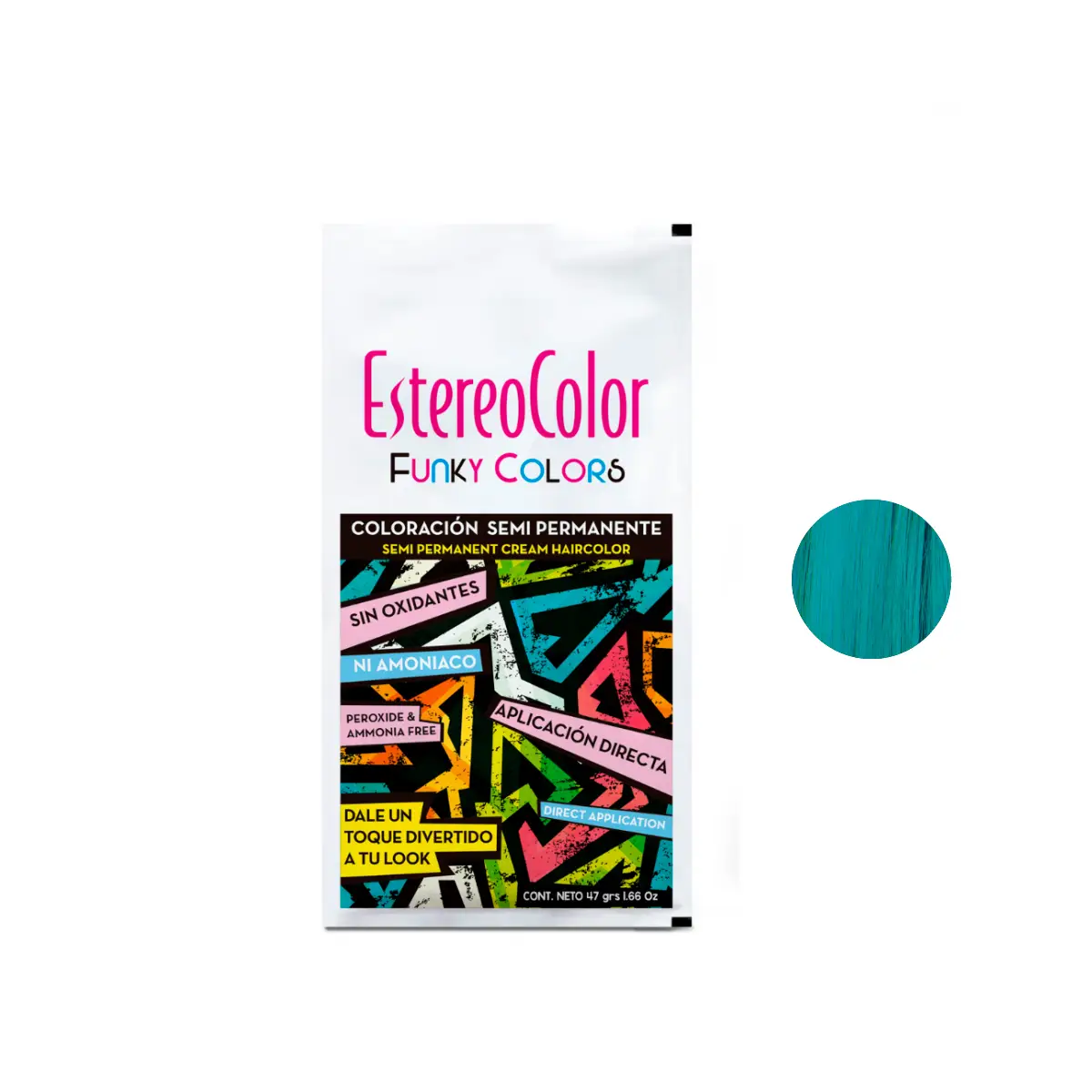 ESTEREOCOLOR SACHET TURQUESA 