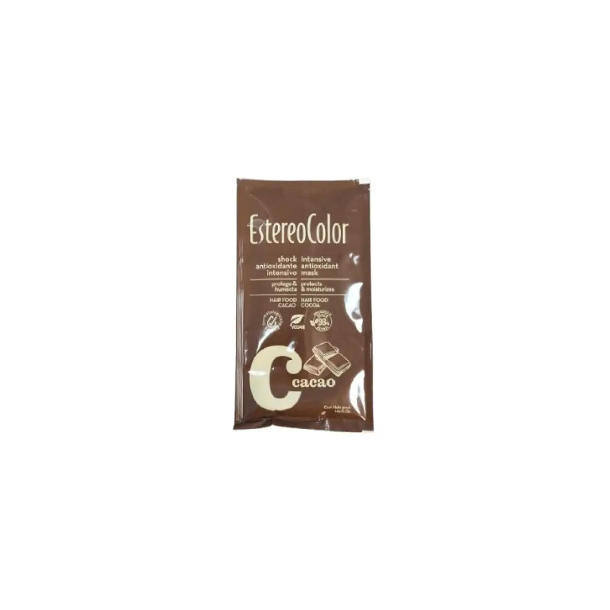 ESTEREOCOLOR SHOCK CACAO X50G.