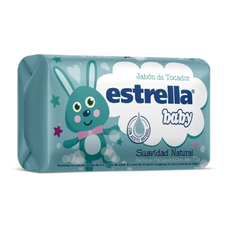 ESTRELLA BABY JABON X75 SUAVIDAD NATURAL