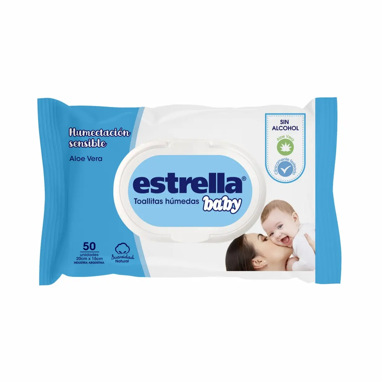 ESTRELLA TOALLITAS SENSITIVE X50U.