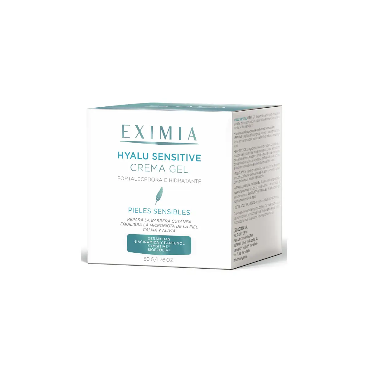 EXIMIA HYALU SENSITIVE CREMA X50 GR.