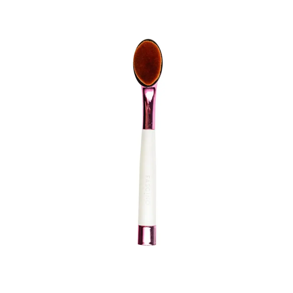 FASCINO BROCHA OVAL ROSA SINTETICA
