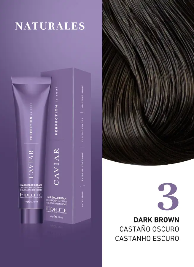 FIDELITÉ COLORMASTER 3 CASTAÑO OSCURO 60 G
