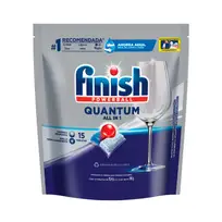 FINISH QUANTUM TABLETAS PARA LAVAVAJILLAS X15 UNIDADES