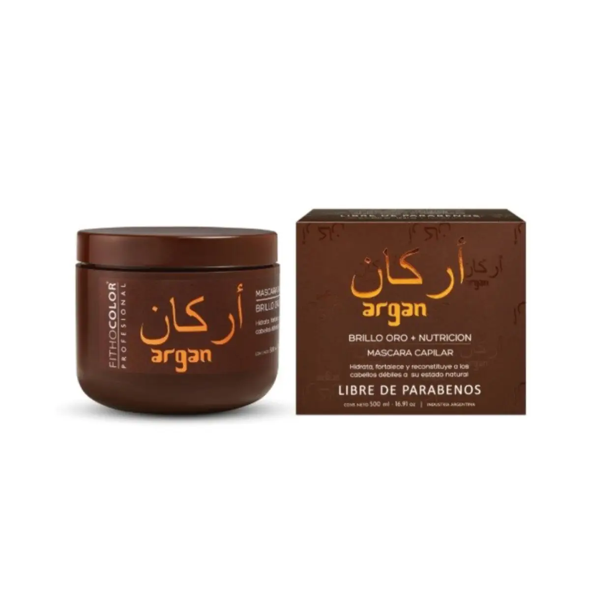FITHO ARGAN MASCARA CAPILAR X300ML 