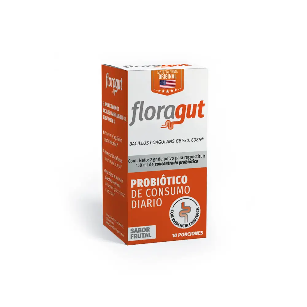 FLORAGUT PROBIOTICO EN POLVO X2G 