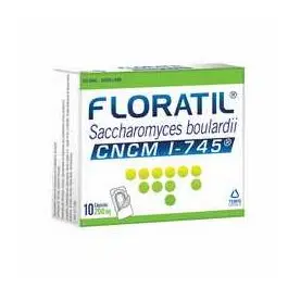 FLORATIL PROBIOTICO 200 MG CAPS X10