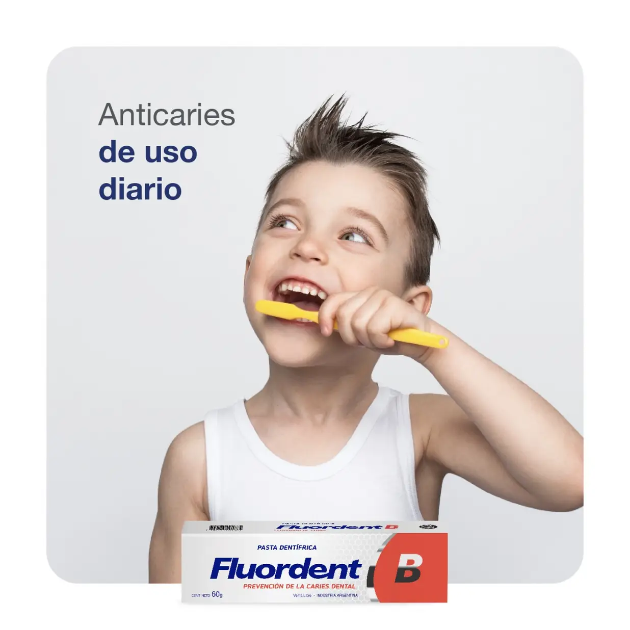 FLUORDENT B PASTA DENTAL ANTICARIES X 60G