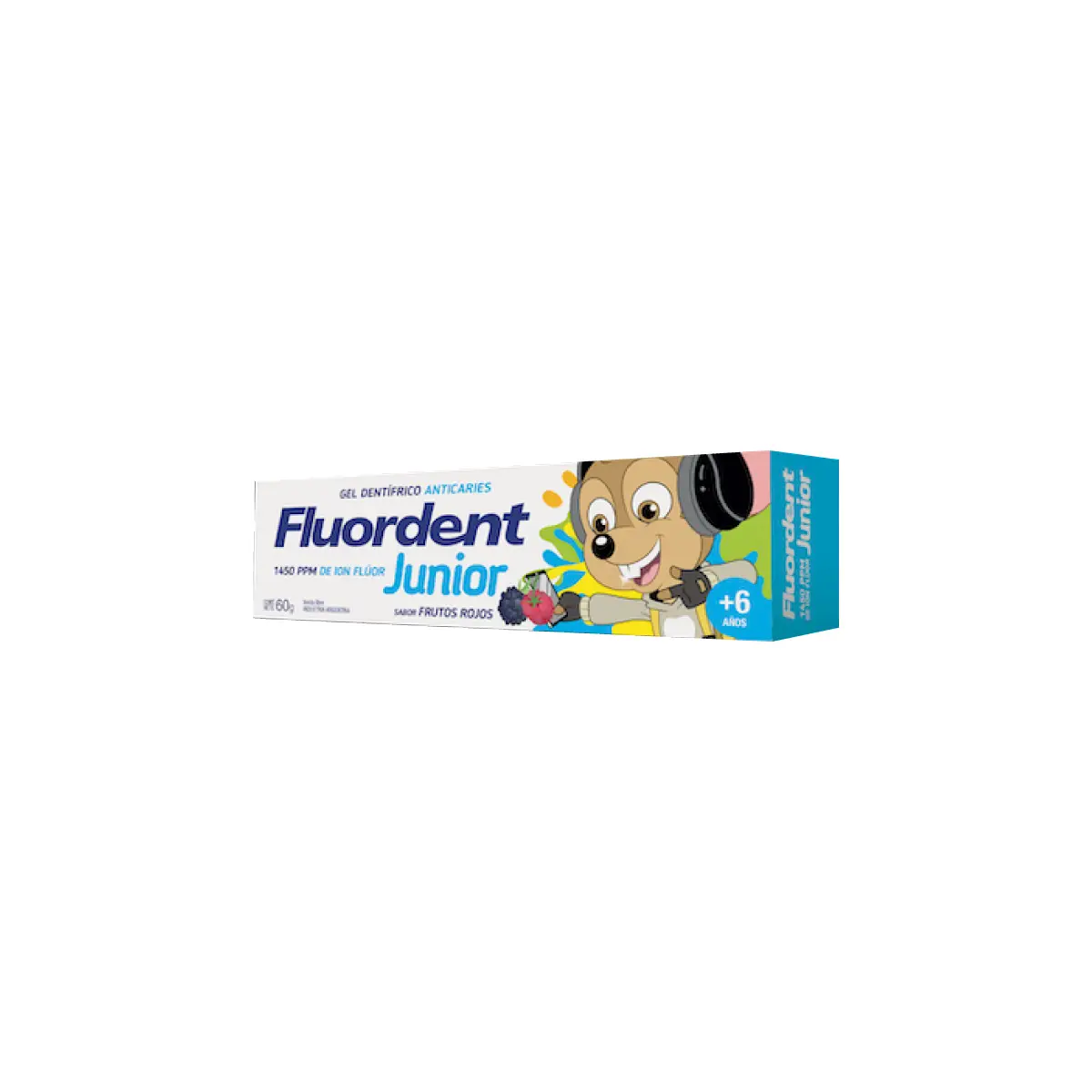 FLUORDENT CREMA DENTAL JUNIOR X60 G