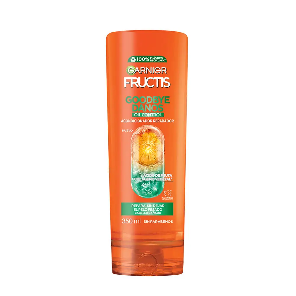 FRUCTIS ENJUAGUE X350 ML. OIL CONTROL ARGÁN