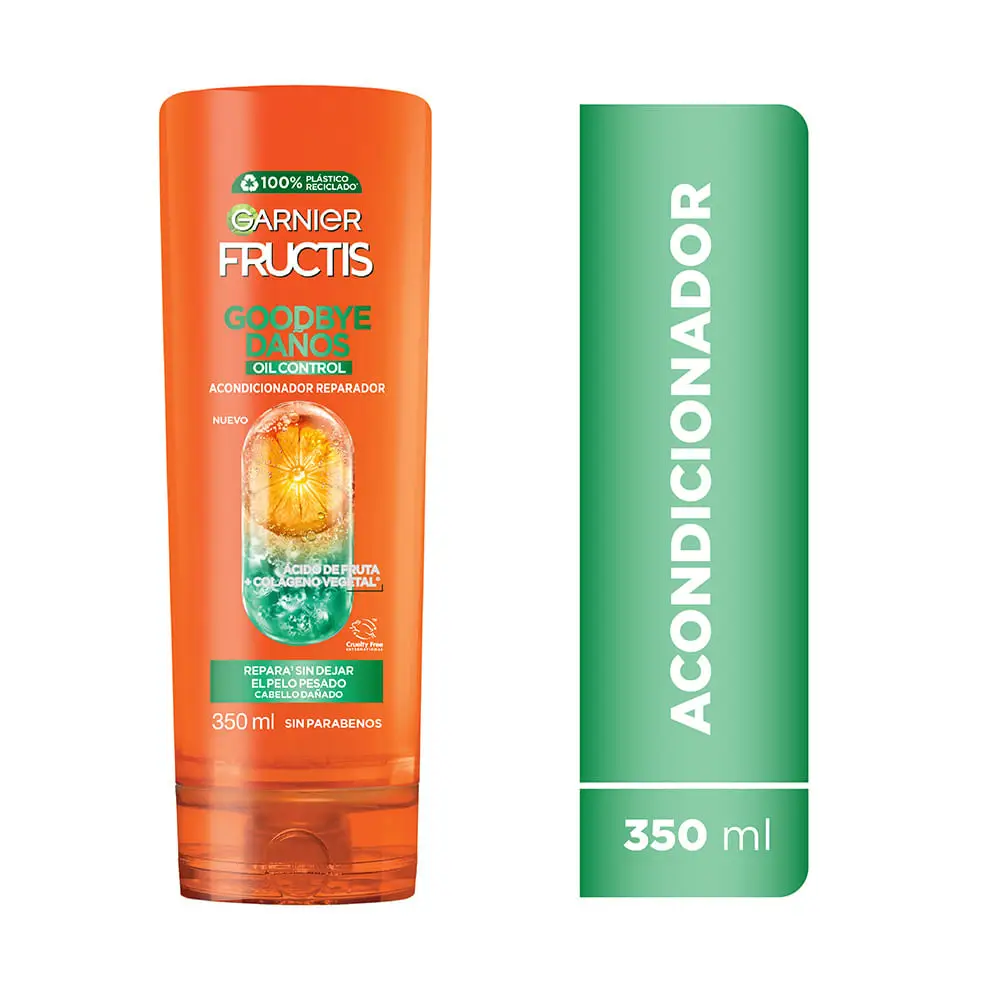 FRUCTIS ENJUAGUE X350 ML. OIL CONTROL ARGÁN